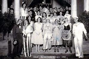 Oran - Bal du Cercle Militaire - 1932